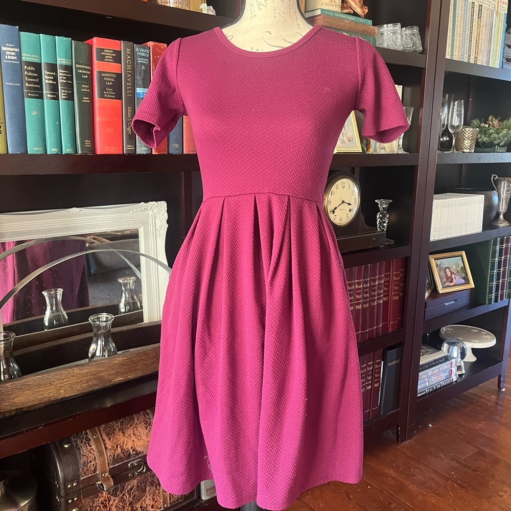 LulaRoe dress with pockets!